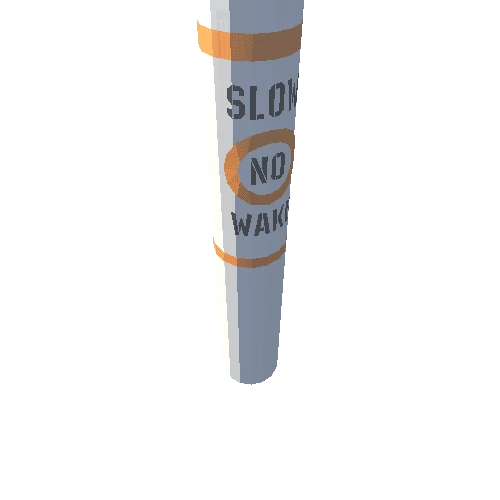 Slow No Wake marker
